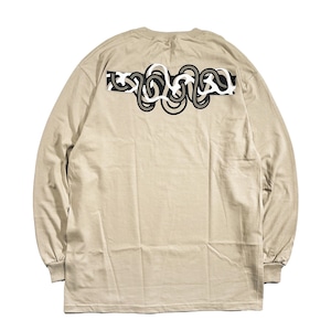 KUIX L/S TEE - SAND