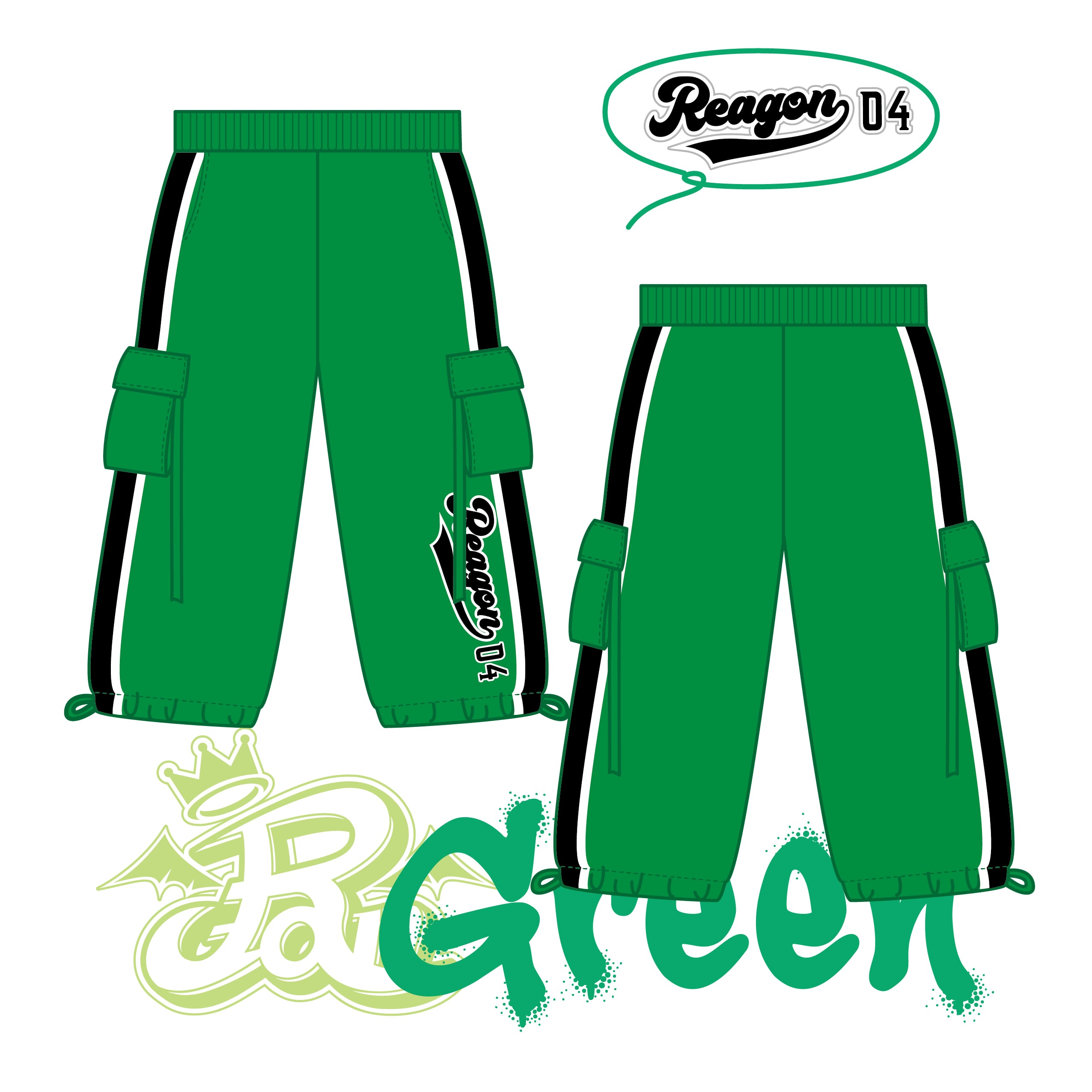 リアルピース リアゴン こどもB-BOY ワイドパンツ サイズL 120〜140 こども B-BOY ワイドズボン | REAGON