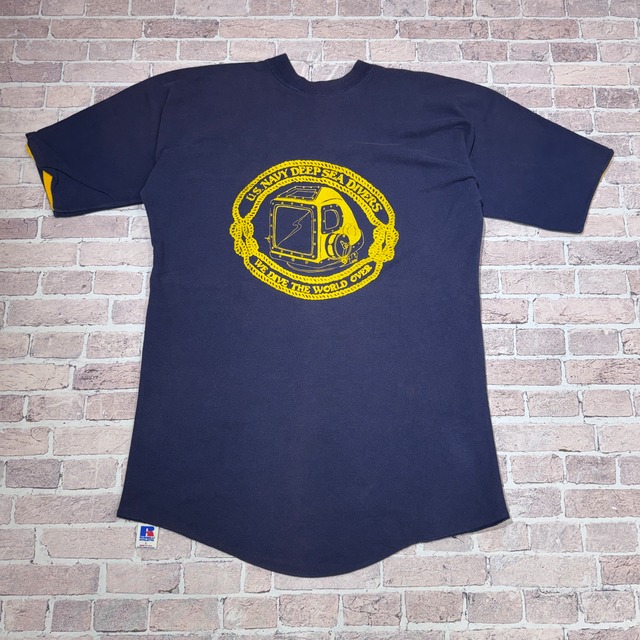 Ⓚ RUSSELL REVERSIBLE TEE "DEEP SEA DIVERS"