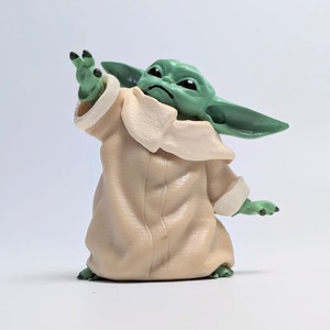 ♧【 STARWARS ( スター・ウォーズ ) / The Mandalorian ( マンダロリアン ) 】ディン・グローグー PVCフィギュア / ベビーヨーダ 〚アメリカン雑貨 アメトイ〛