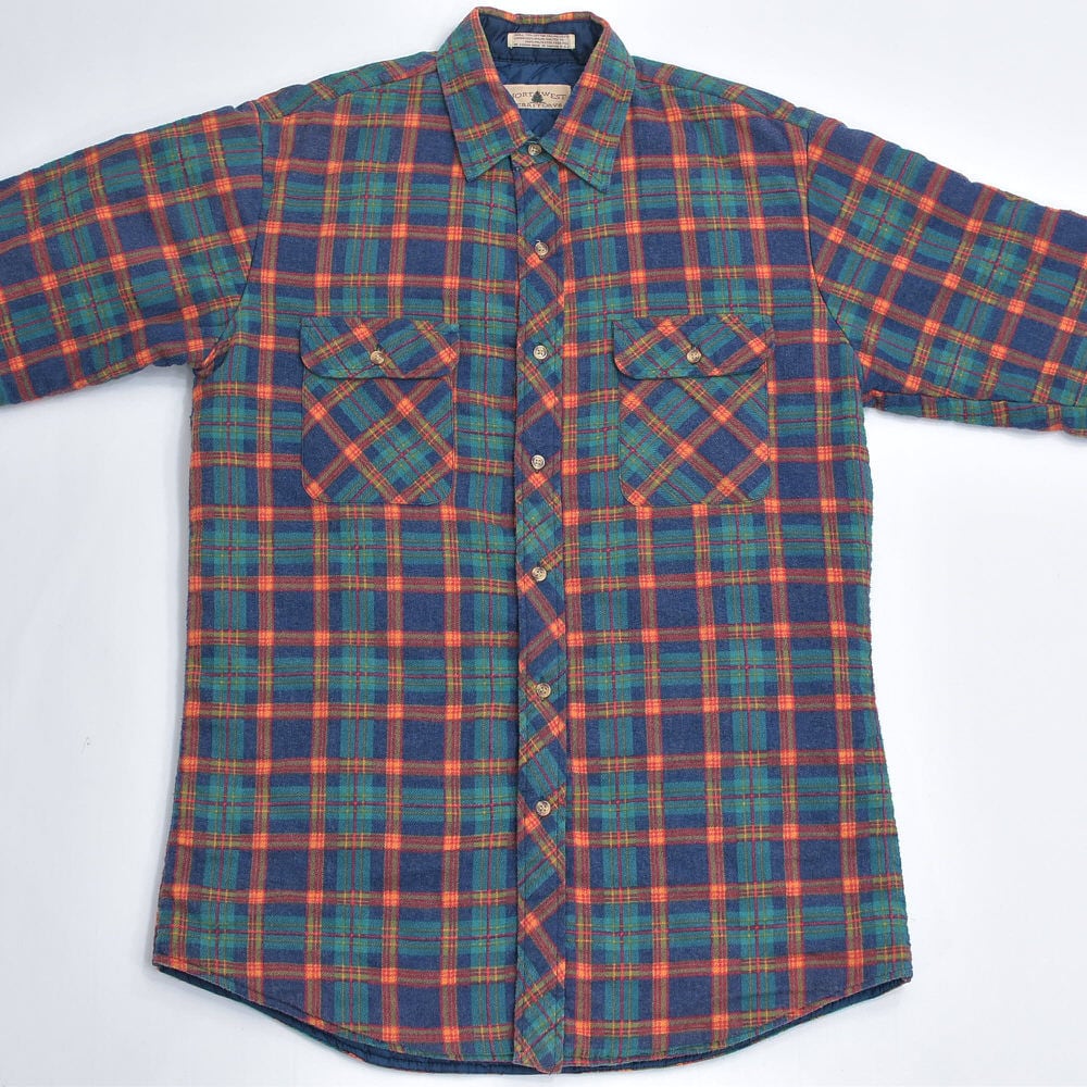 90s NORTHWEST TERRITORY インサレーションタータンチェック 90s NORTHWEST TERRITORY インサレーションタータンチェック