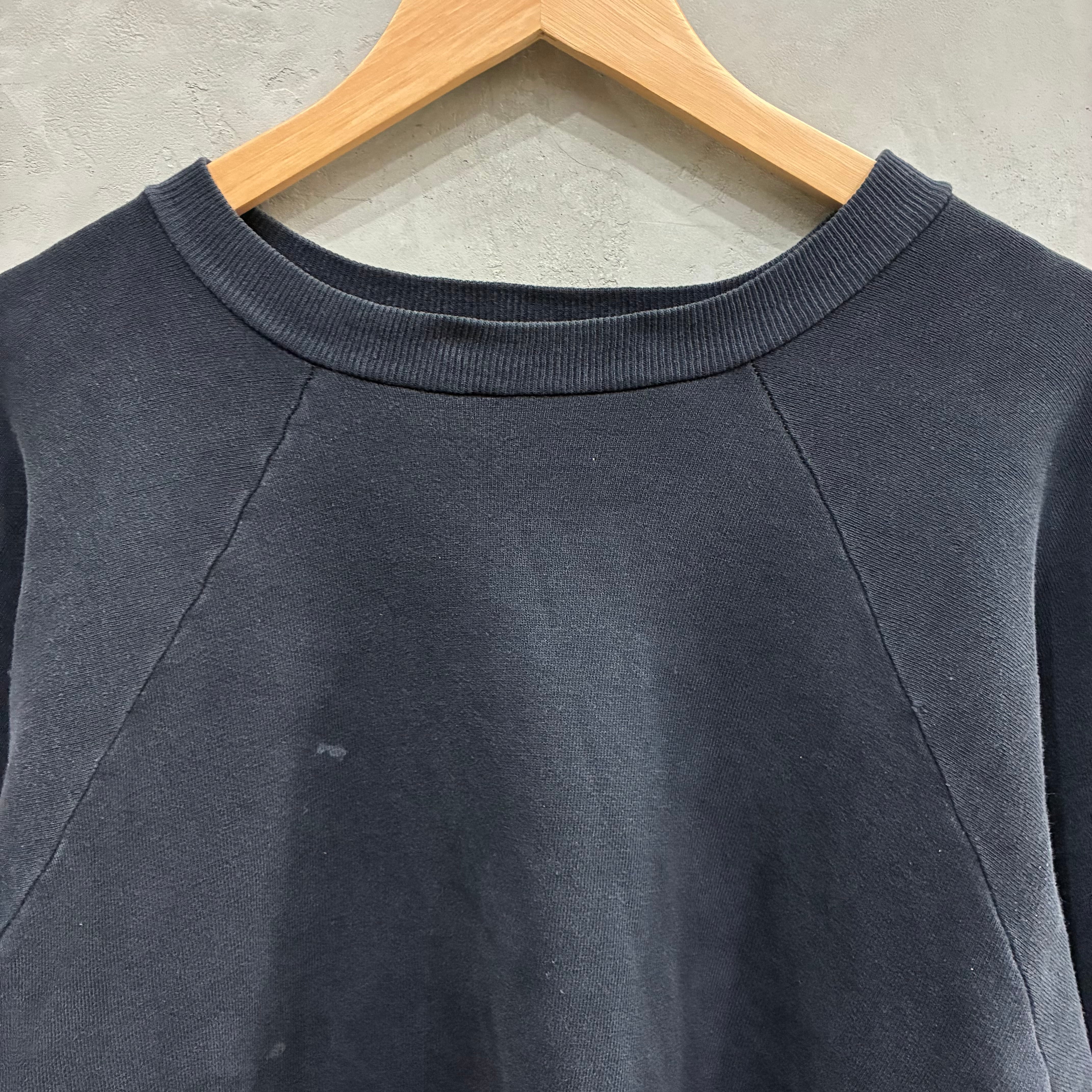 60s HANES WIND SHIELD Cotton Sweat Black 60年代 ヘインズウィンド