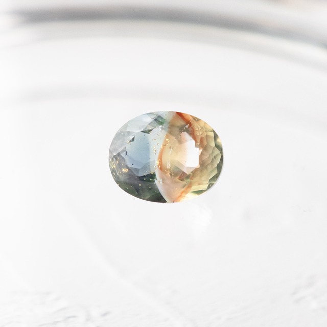 オーバル　10×8mm　#265【硝子の宝石】箔入