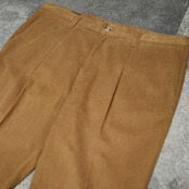 Roy Kompakt camel wide chino pants
