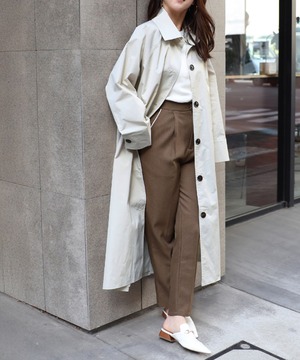 ステンカラースプリングコート【a-50189】.