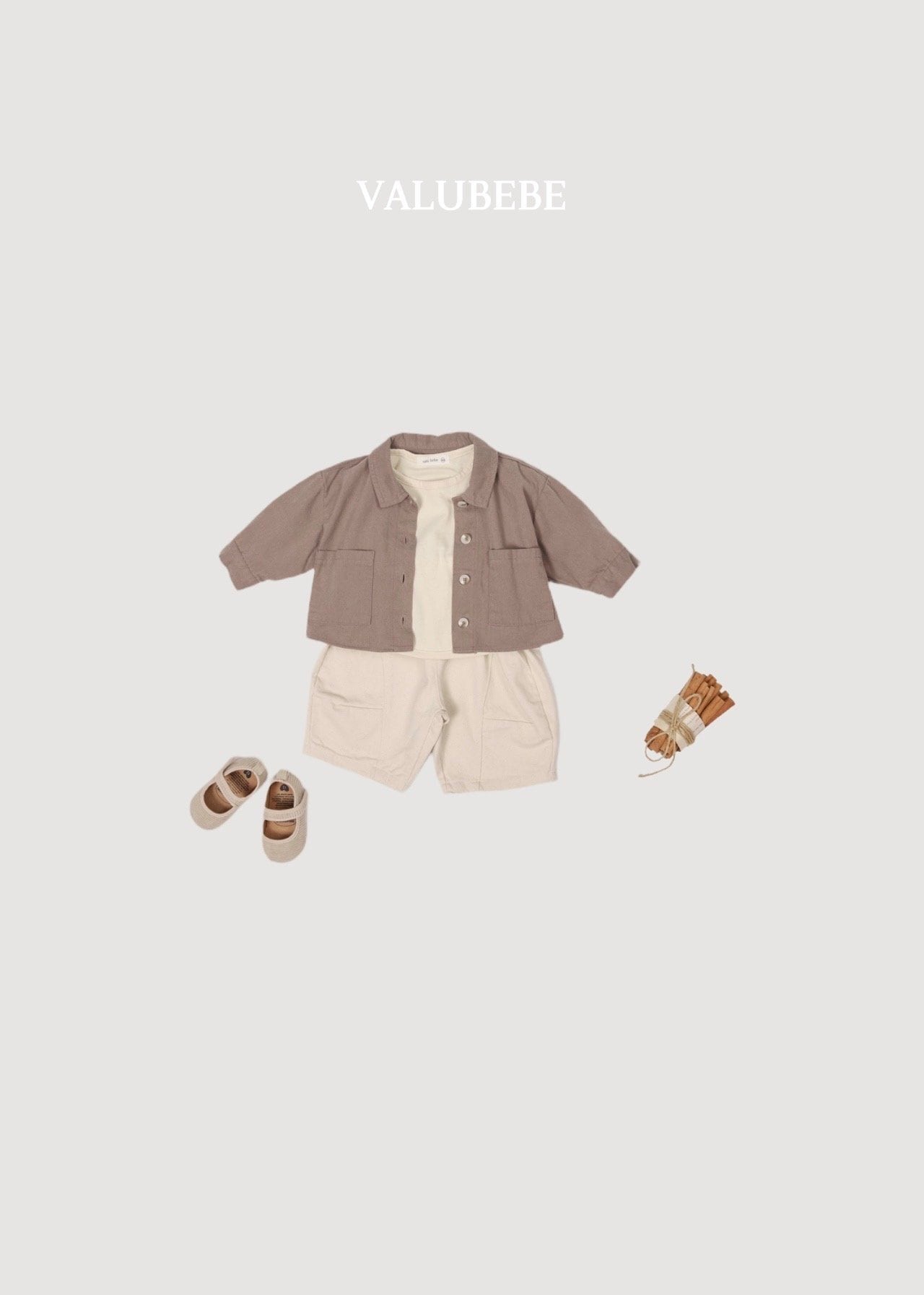 送料無料【予約】/ ダンバーシャツジャケット / valubebe