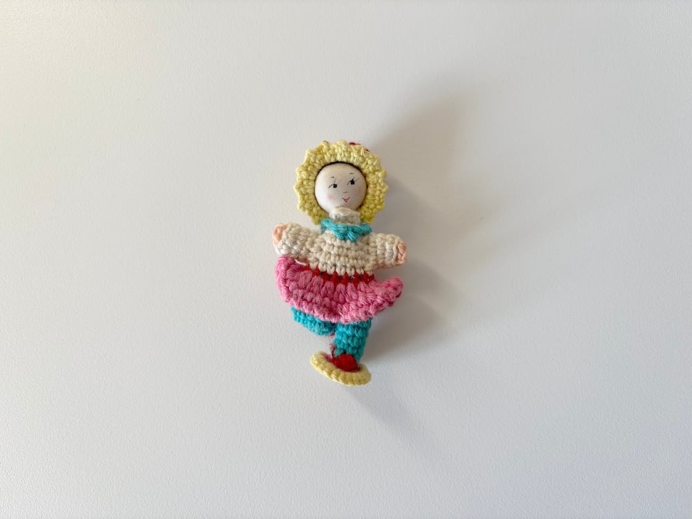 クロッシェトイ / ピンク色のスカート