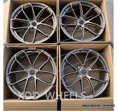 ポルシェ 991 911 カレラ 4 4S ターガ 4 ワイドボディ 21インチ ツイン 5 スポークホイール -BRN-11853