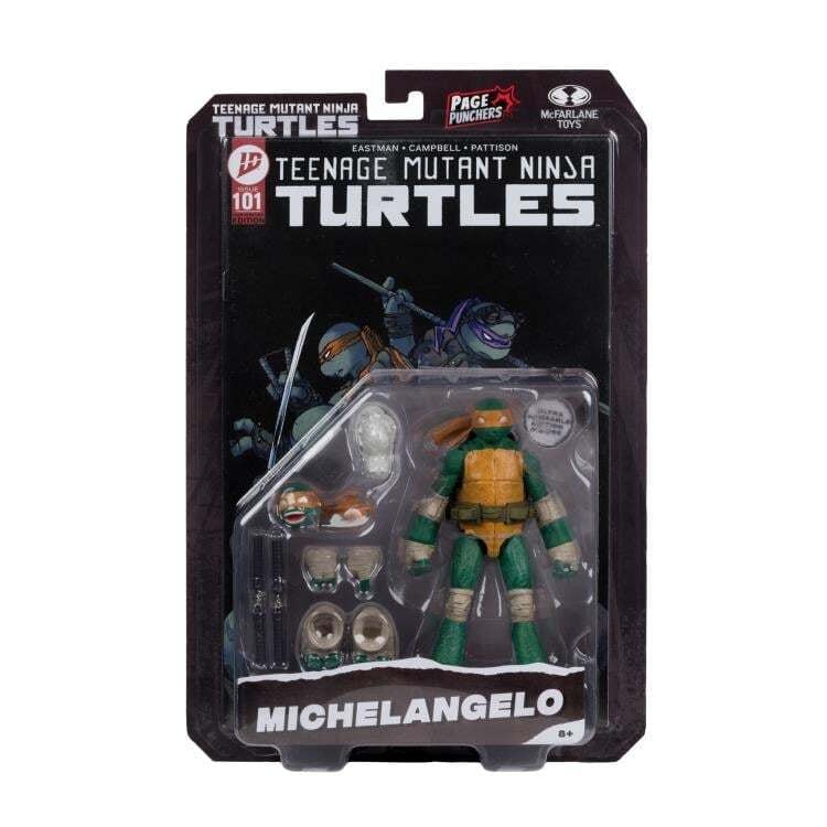 MacfarlaneToys Teenage Mutant Ninja Turtles Page Punchers