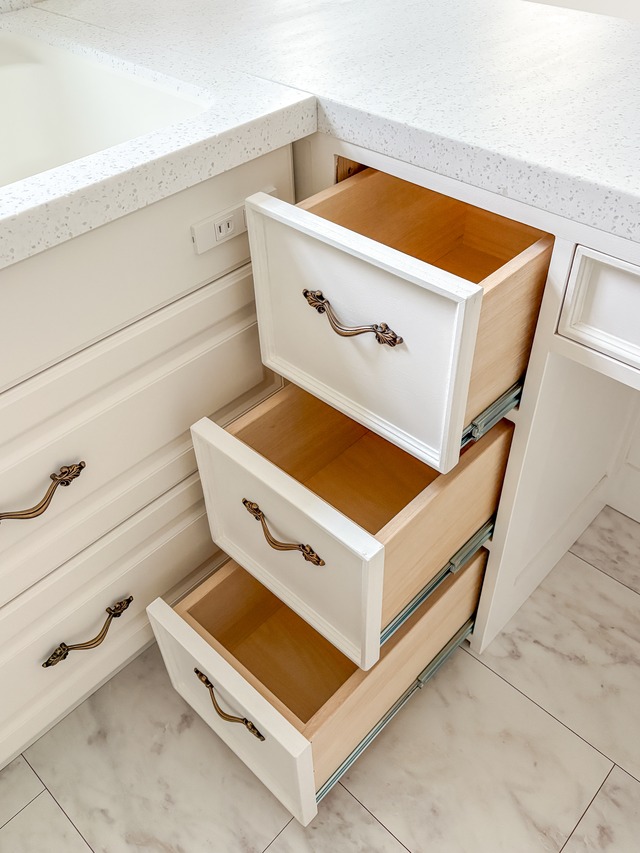 輸入受託向けキッチンカウンター170　（ホワイト・アイランドカウンター）W1600　オーダーメイド家具