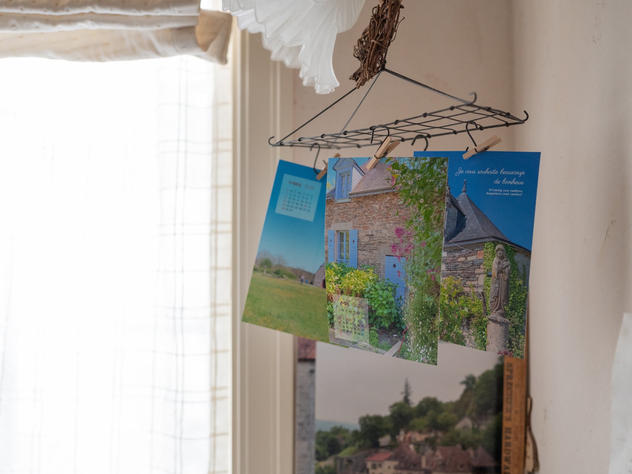 2026年 フランスの美しい村 ポストカードカレンダー ブルターニュ地方