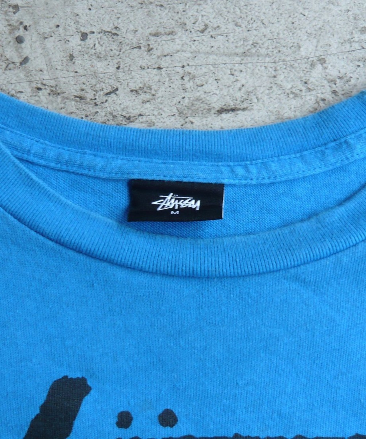 00s STUSSY Tシャツ BLUE