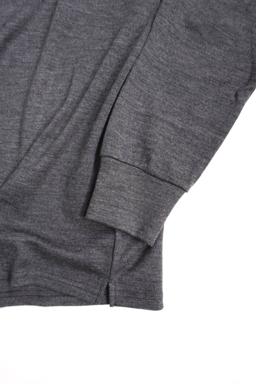 Super 120's Merino Mock Neck