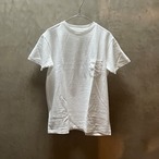 YAECA / ヤエカ CREWNECK POCKET T S/S / クルーネックポケットTシャツ ショートスリーブ(レディース)#84011 WHITE