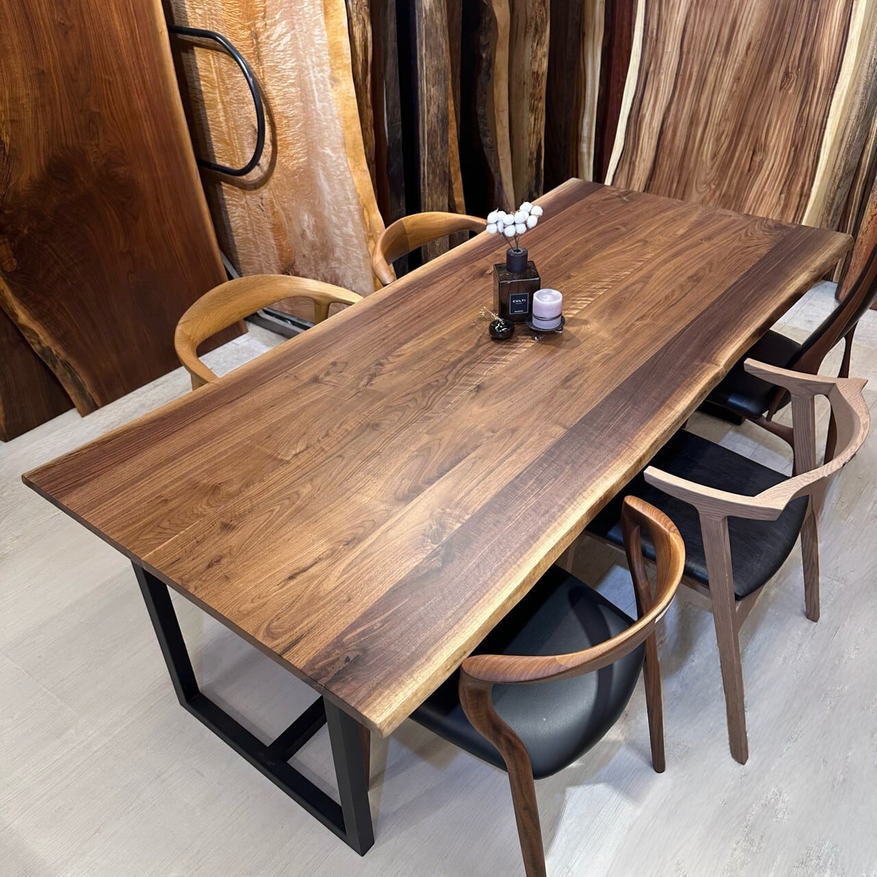 ウォールナット7PIECES _2110×950×25_浅草本店_テーブル天板/252558 t001