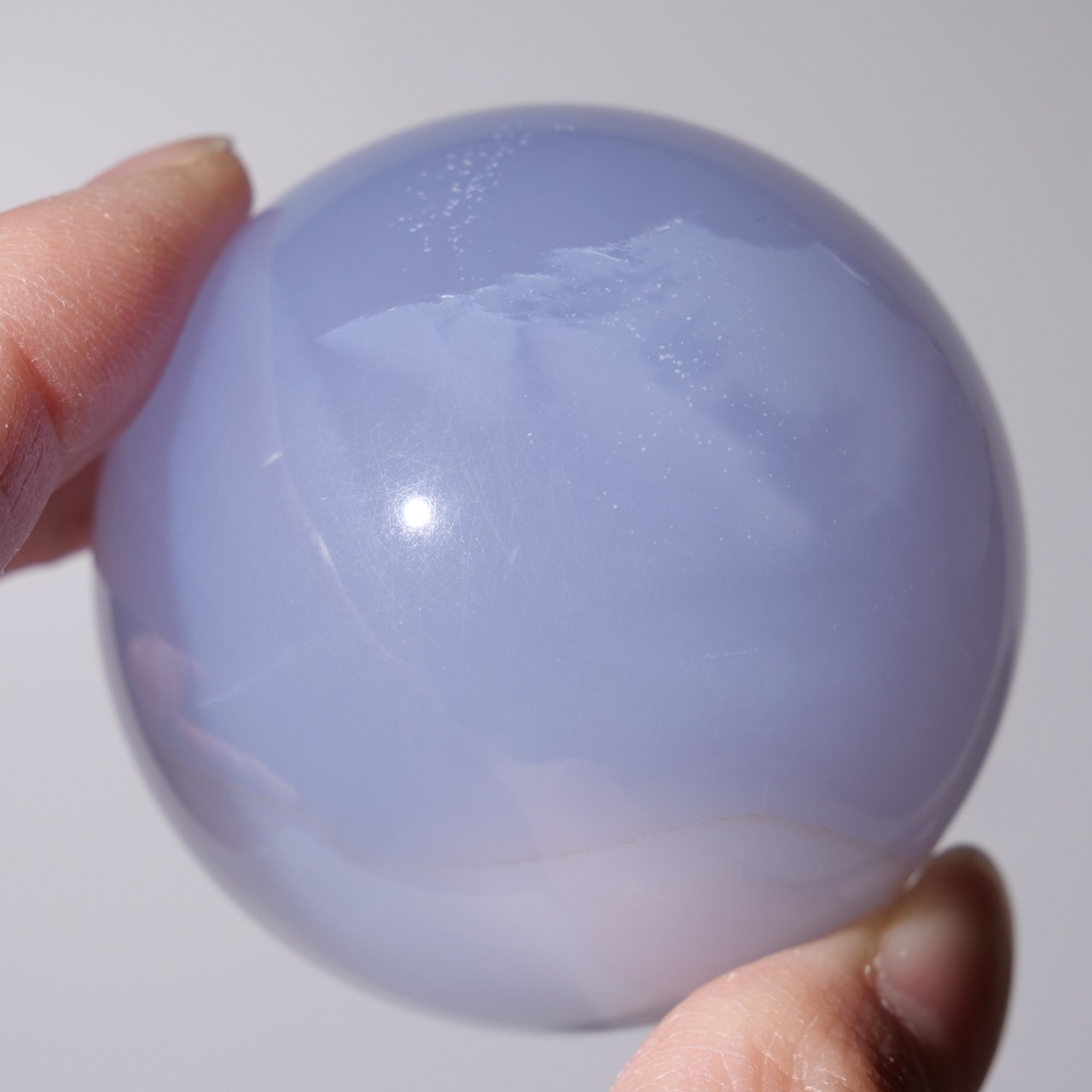 ブルー カルセドニー / スフィア【φ4.9cm】