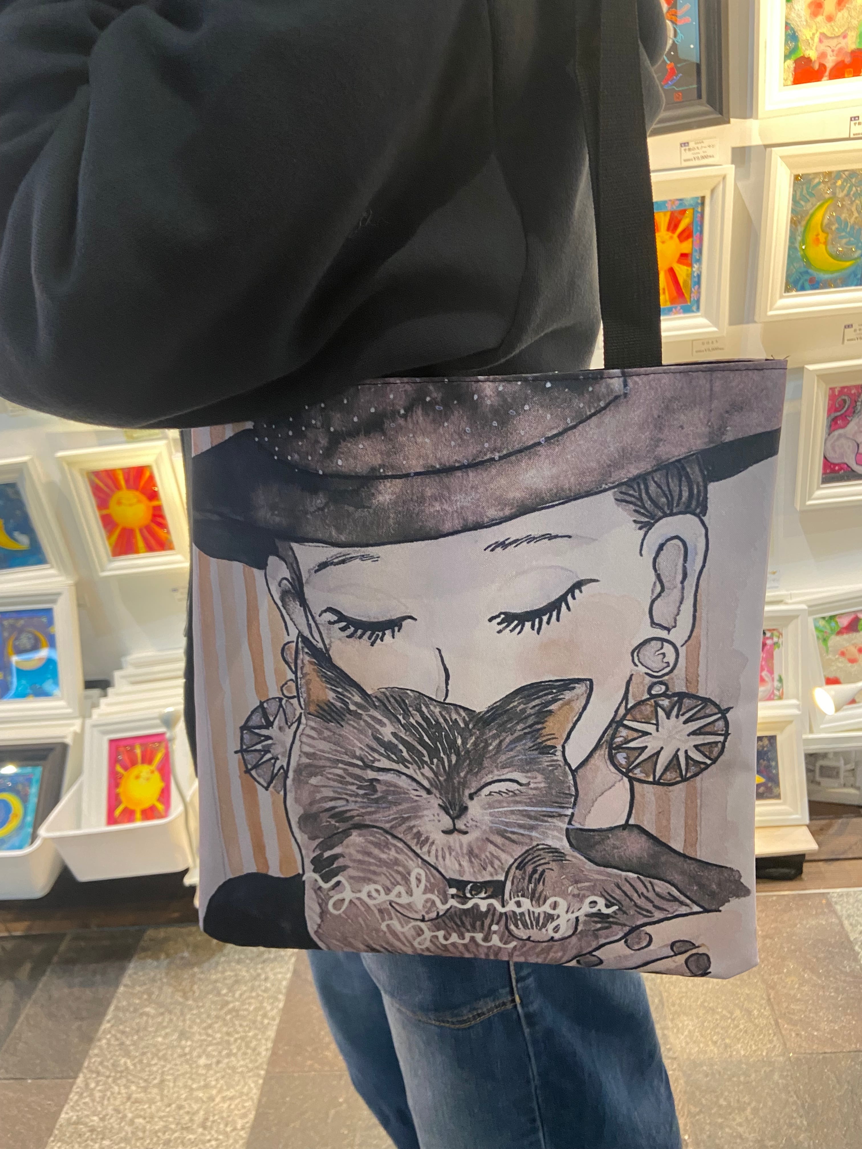 オリジナルトートバッグ【キス】限定価格！ | YURI YOSHINAGA ART SHOP