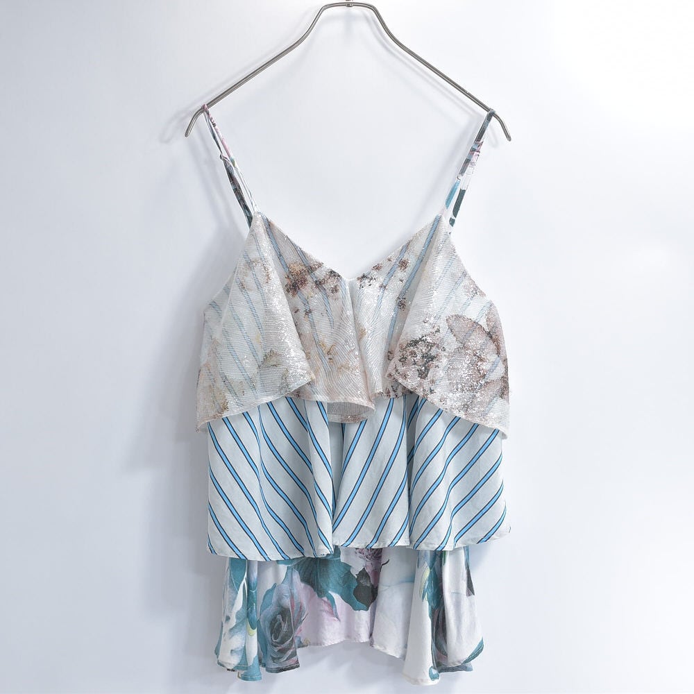 PAUL&JOEポール&ジョーアニマルプリントドット柄ブラウス1/Sフランス製