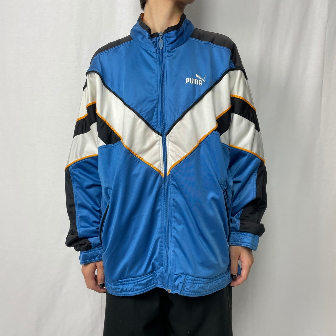 80～90年代 PUMA プーマ ジャージ トラックジャケット メンズM 古着