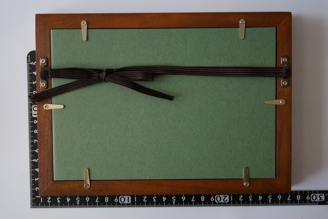 デンドライト 額装 Dendritic limestone 1044