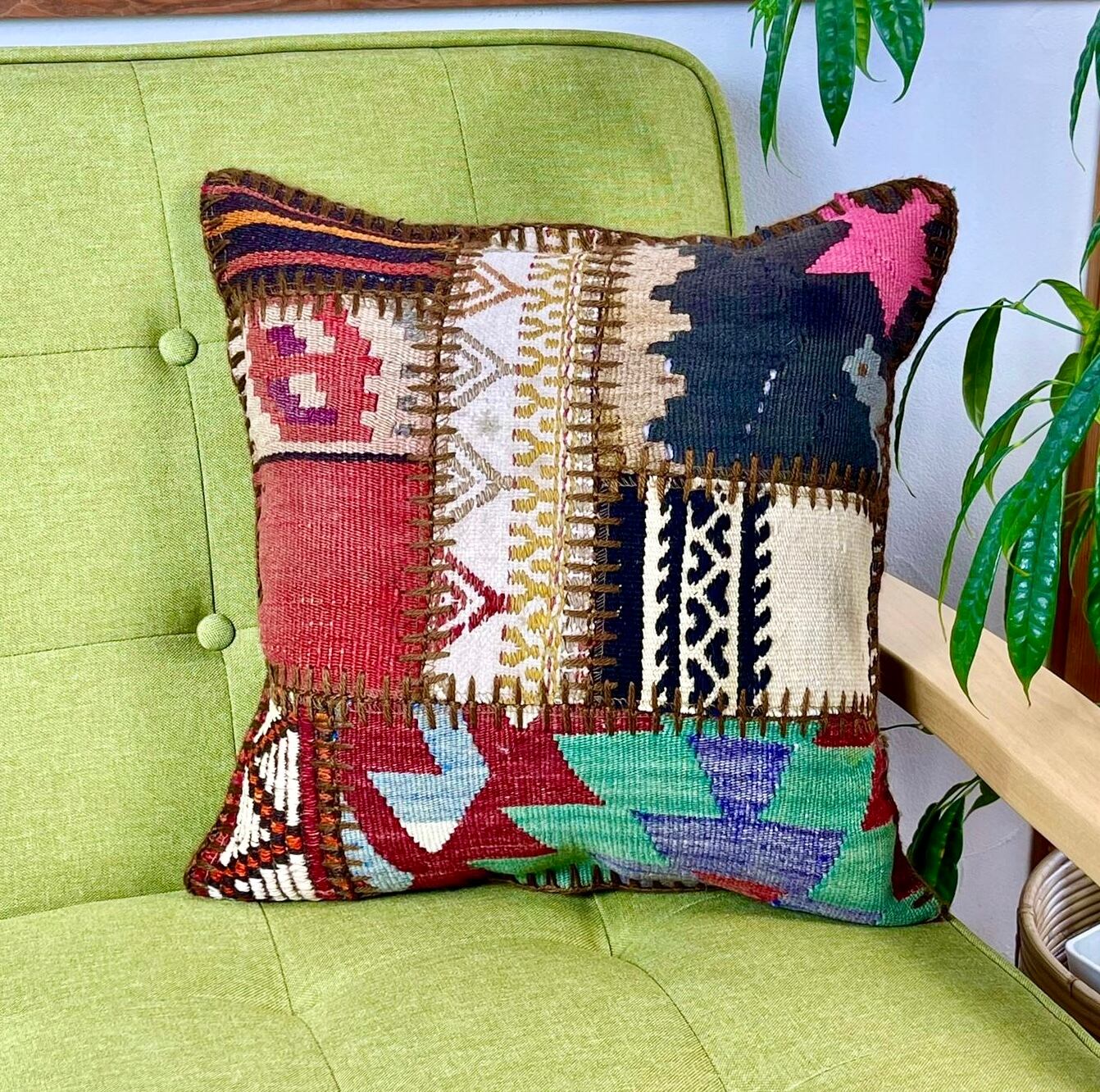 キリム パッチワークキリム クッションカバー トルコ 【公式通販】