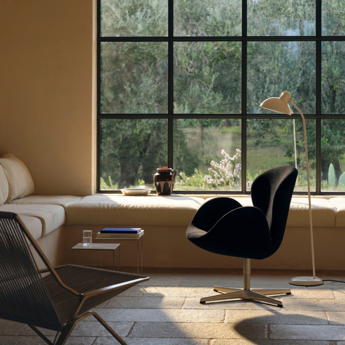 スワンチェア】FRITZ HANSEN／SWAN CHAIR／ラウンジチェア／一人掛け