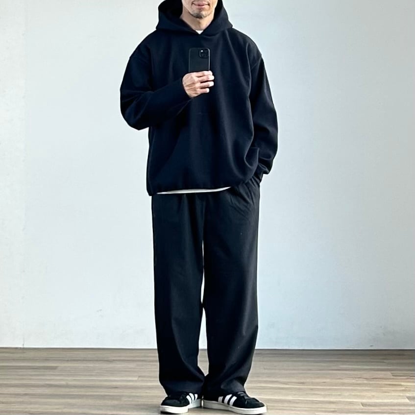 MANUAL ALPHABET】WOOLLET PULLOVER PARKER マニュアルアルファベット