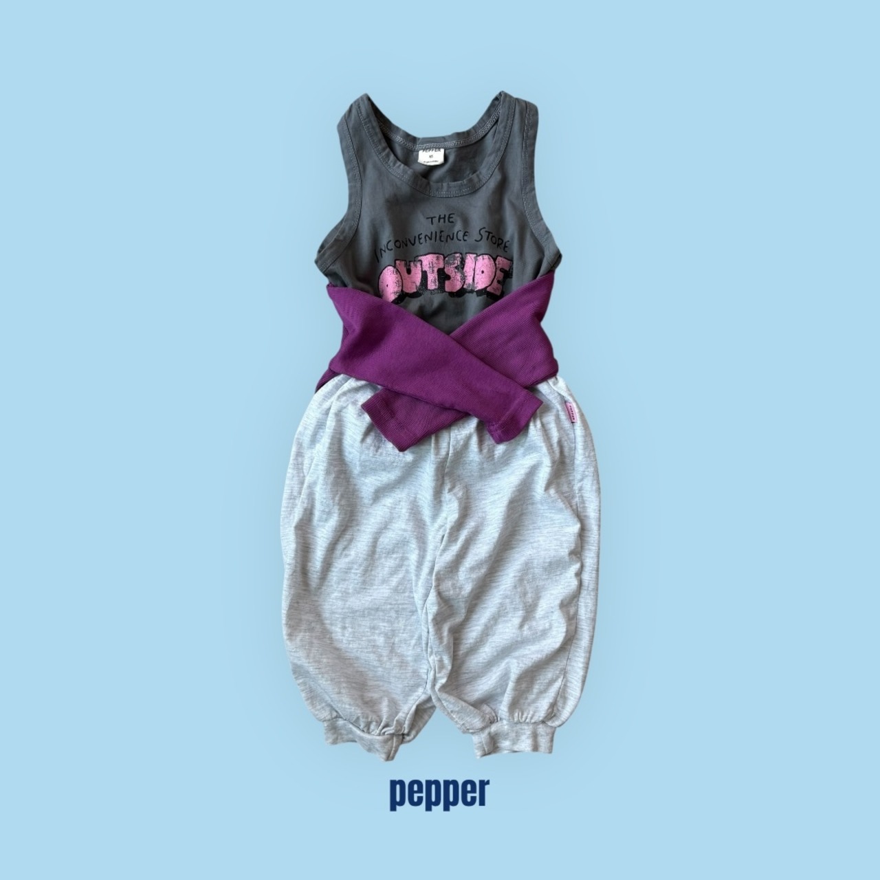 【取寄/韓国直送】PEPPER  26/SM Oitsideタンクトップ