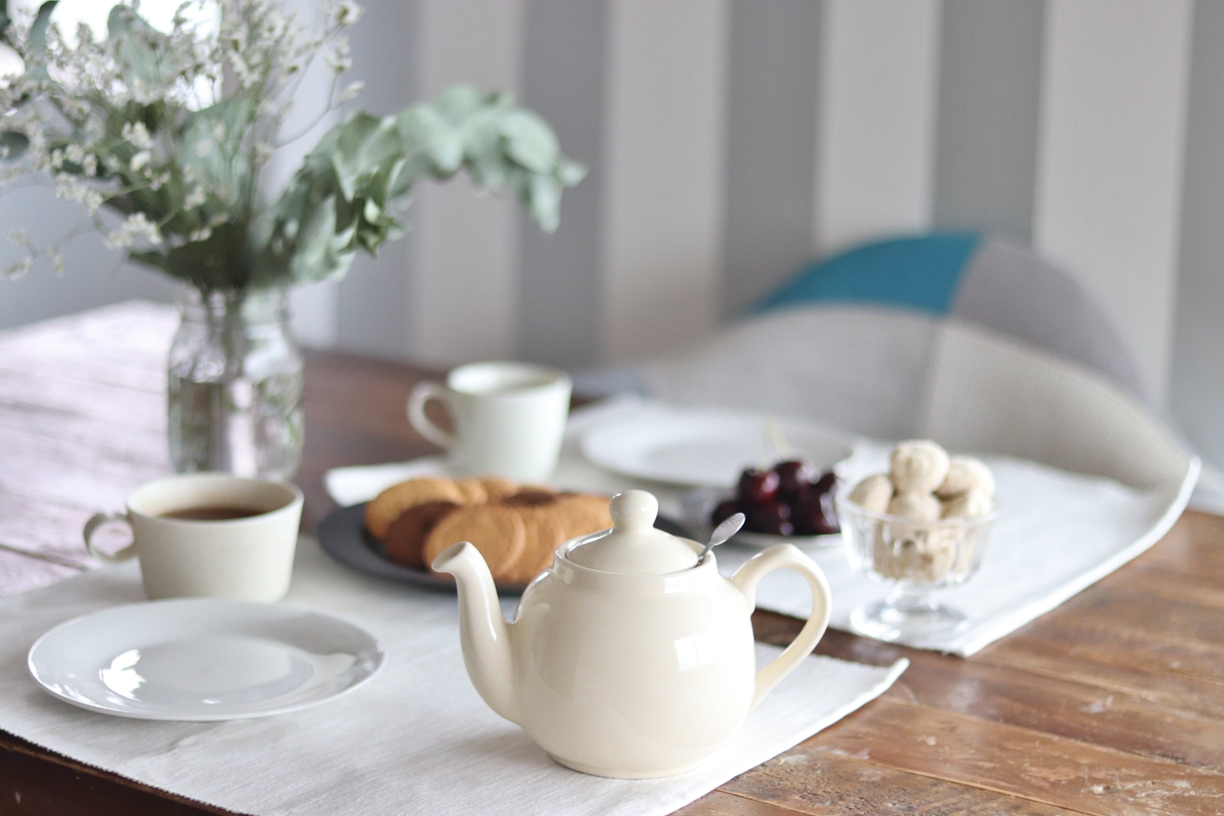 ティーポット 2カップ 600ml アイボリー | London Pottery ロンドン