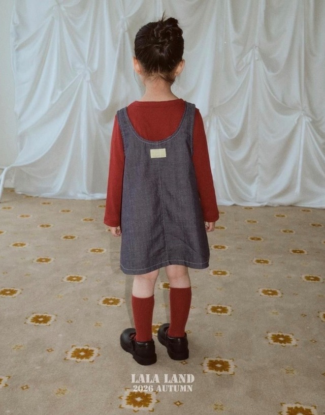 〚予約〛Heart pocket one piece <kids>