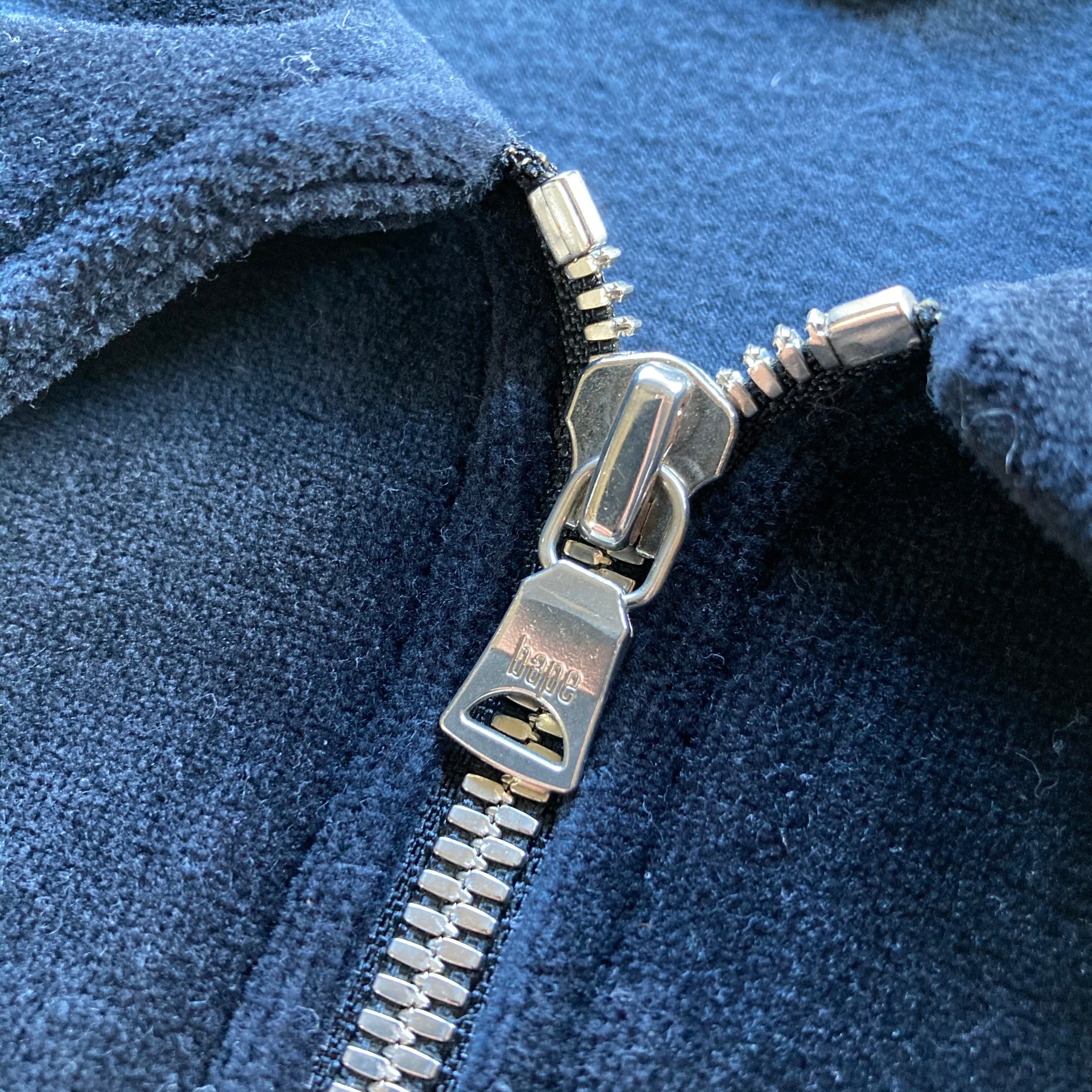 A BATHING APE アベイシングエイプ BAPE 初期 ベロア ジャケット M