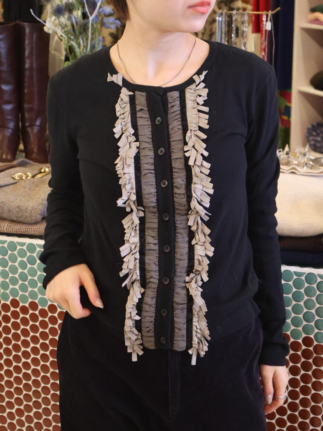 cotton knit cardigan 【1941】