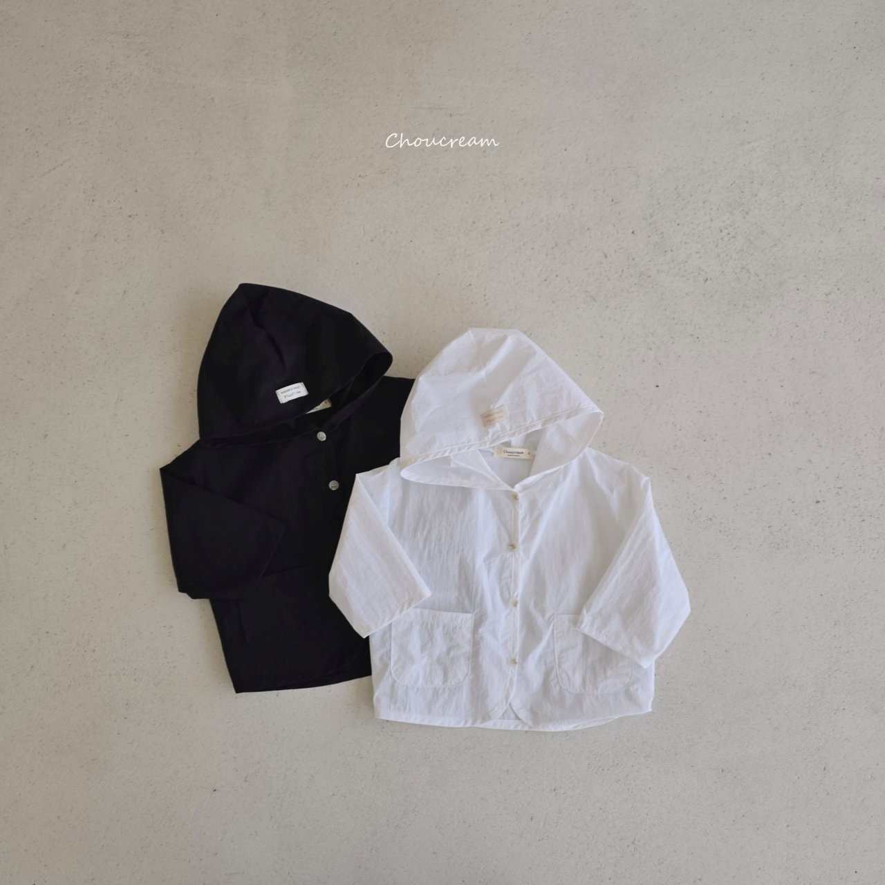 [choucream] Windbreaker Hood Jumper / [슈크림] 바람막이후드점퍼