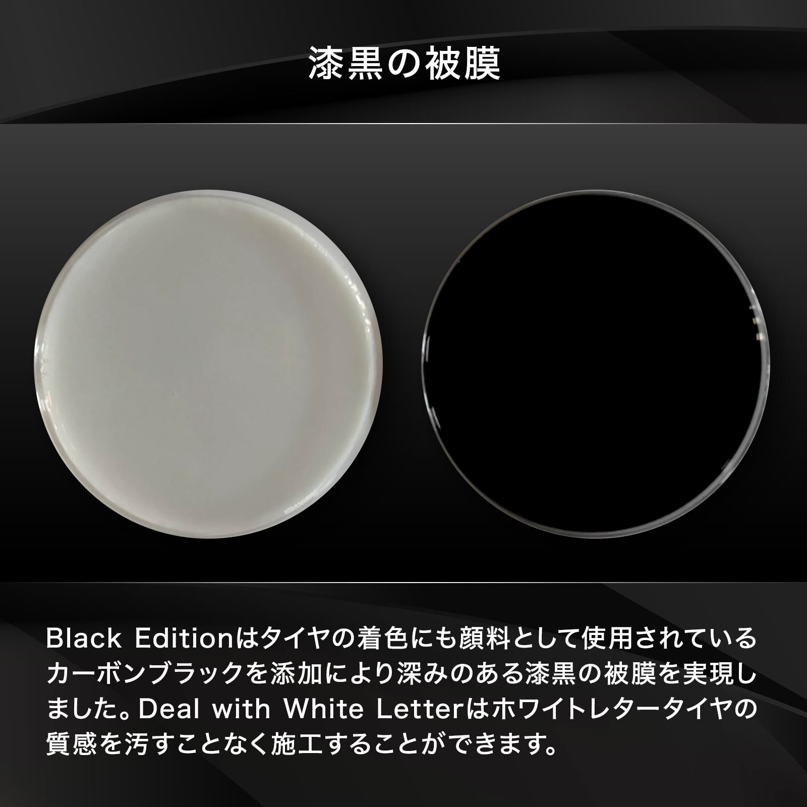 タイヤコーティング】TYRE GLOSS PROTECTION2.0 ~Black edition~ 100ml