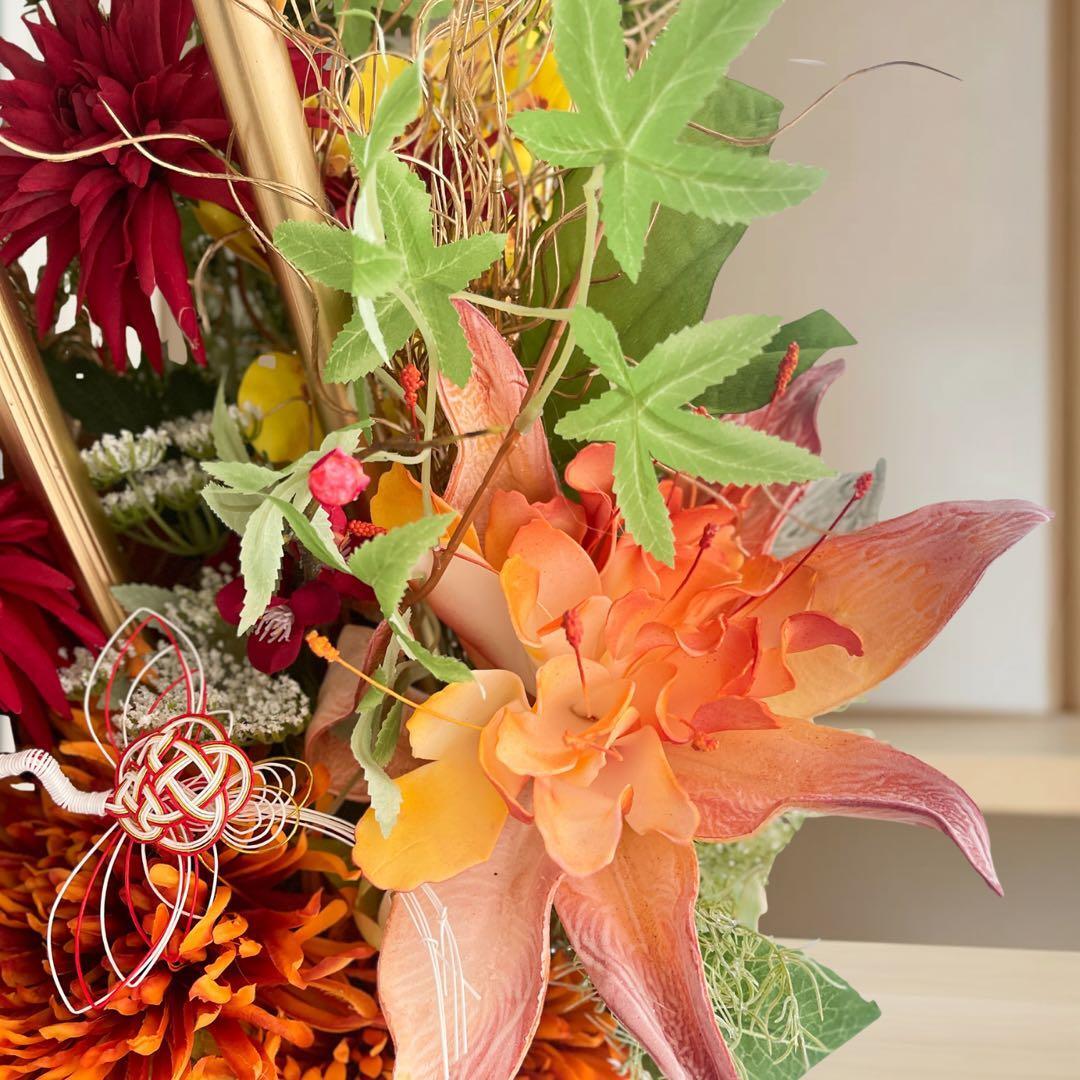 【特大70cm】豪華松竹梅アレンジメント／店舗・商業施設用・新年飾り／雅モダン 特大】門松 豪華松竹梅アレンジメント／店舗・商業施設用・新年飾り