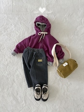 韓国子供服 / LALALAND / 26Autumn / コーデュロイ クロスバッグ / 秋服 / キッズ *FREE*