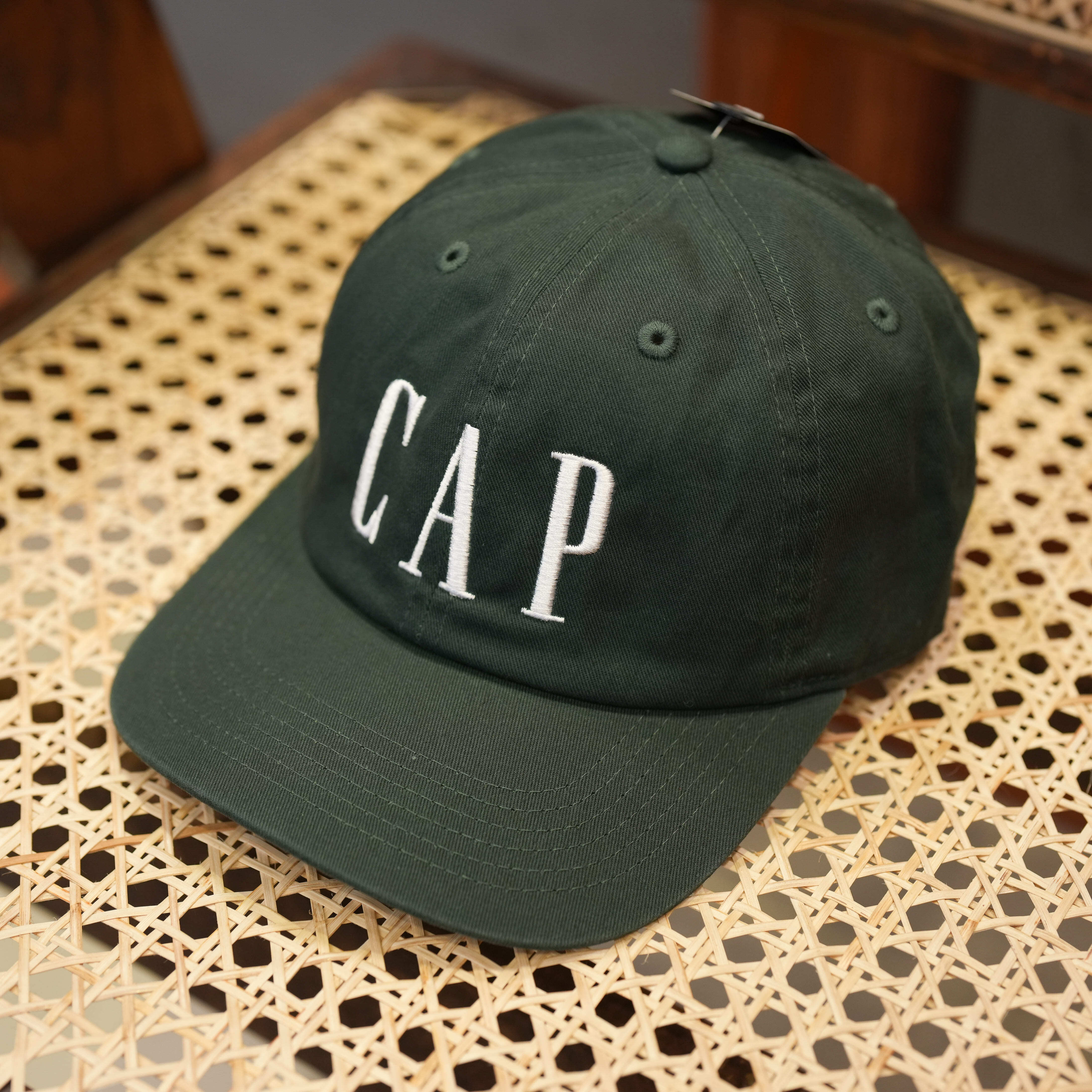 byeA.(バイエー) "CAP CAP" -DARK GREEN-