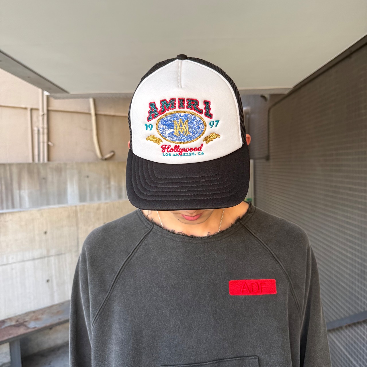 【AMIRI】AMIRI WAVE FOAM TRUCKER HAT - 12