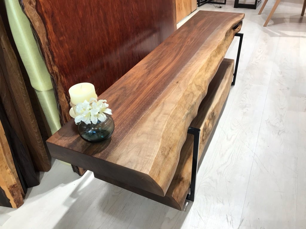 ウォールナット_横浜元町店_テレビボード1500／一枚板 252464 t001