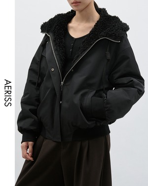 ボアショートブルゾン A0747