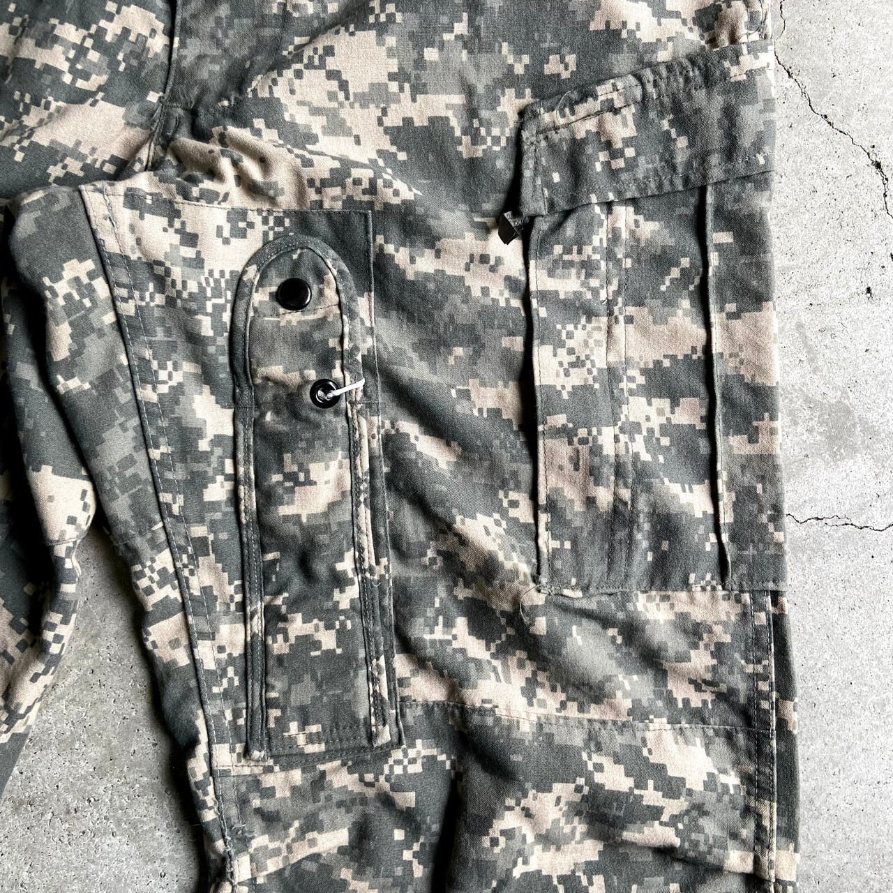 【U.S. ARMY】 米軍 ACU ミリタリーカーゴパンツ 迷彩 C-1334