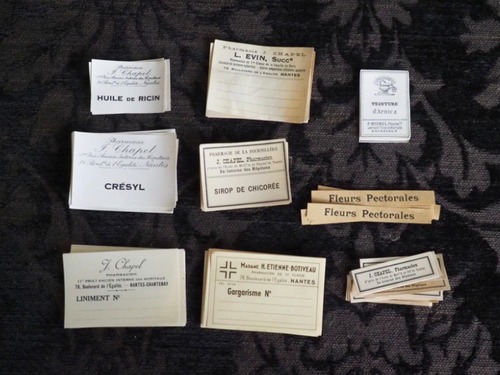 薬のラベル　blanc 79枚