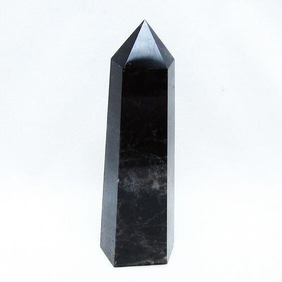 モリオン 黒水晶 六角柱 ポイント 一点物 152-4074