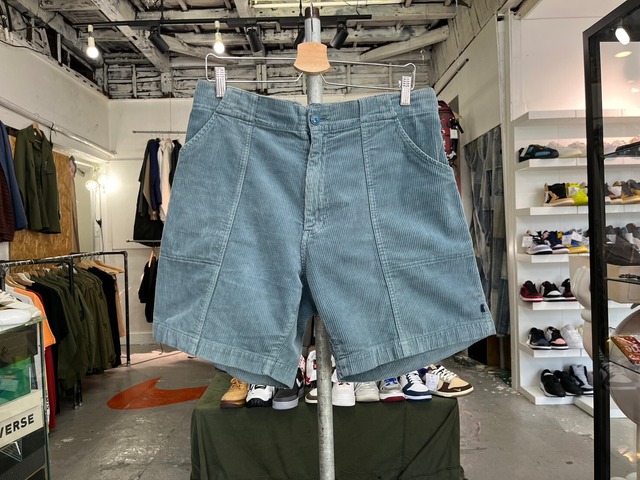 DESCENDANT TETTY CORDUROY SHORTS BLUE 3 191TQDS-PTM02 92187