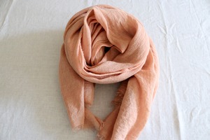 casane　リネンウールストール 大