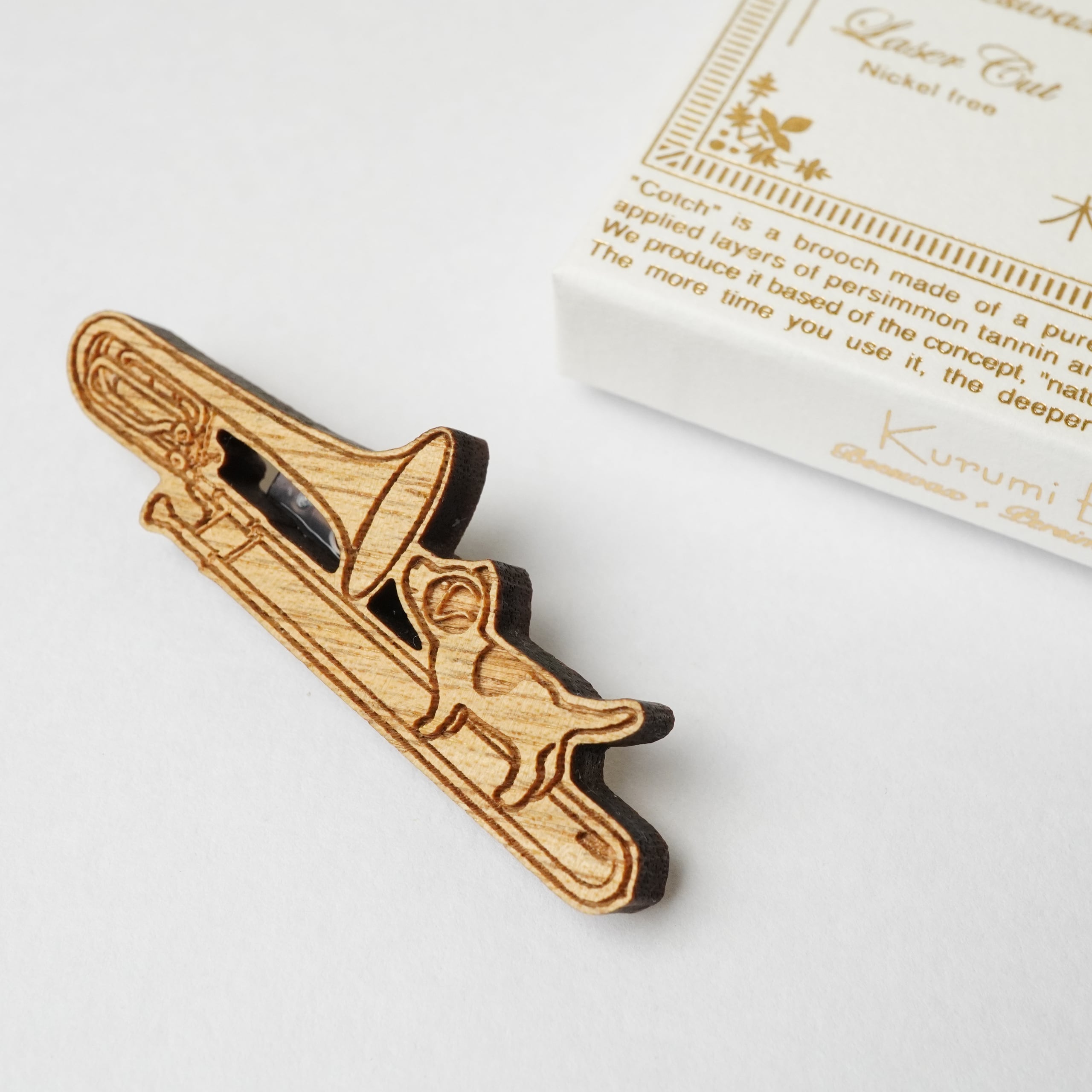 trombone（夢見るトロンボーン）（Brooch） | 木tch（コッチ）