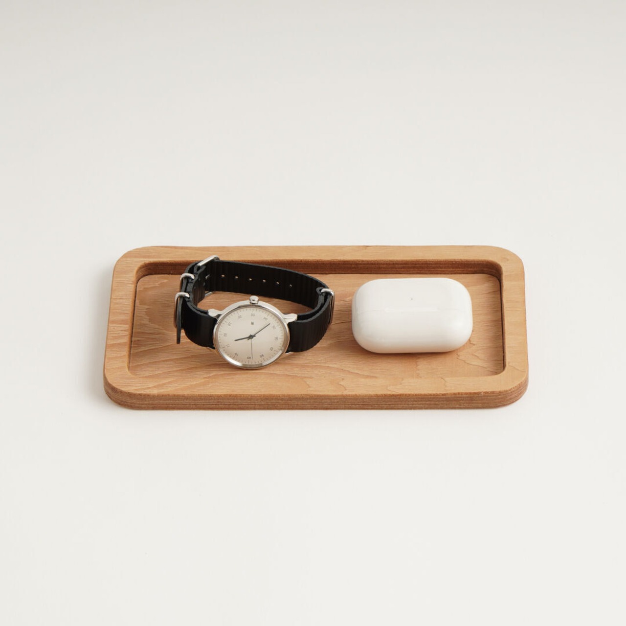 i ro se playwood leather tray