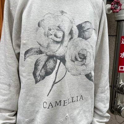 SAINT MICHAEL セントマイケル スウェット CAMELLA グレー