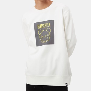 SALE 送料無料 【HIPANDA ハイパンダ】メンズ パロディ クルーネック スウェット トレーナー MEN'S NIRVANA PARODY CREW NECK SWEAT SHIRT / WHITE・BLACK・BLUE