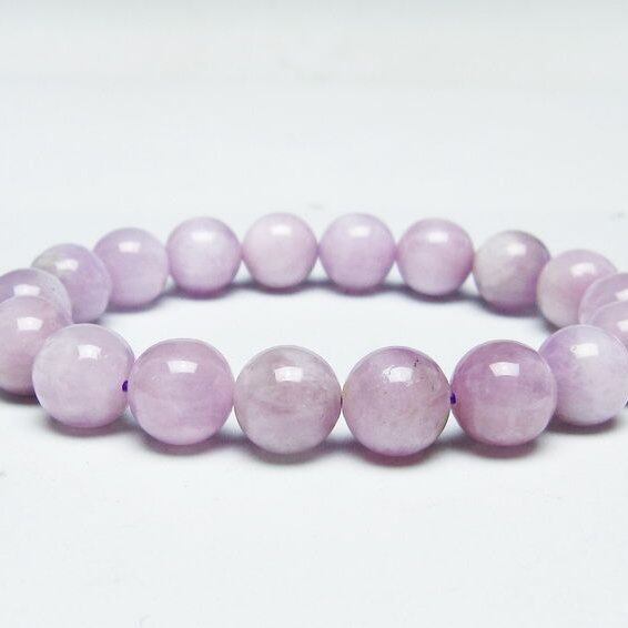 クンツァイト ブレスレット 11mm ミルキークンツァイト ブレス 一点物 メール便可 [M便 1/10] 111-46408